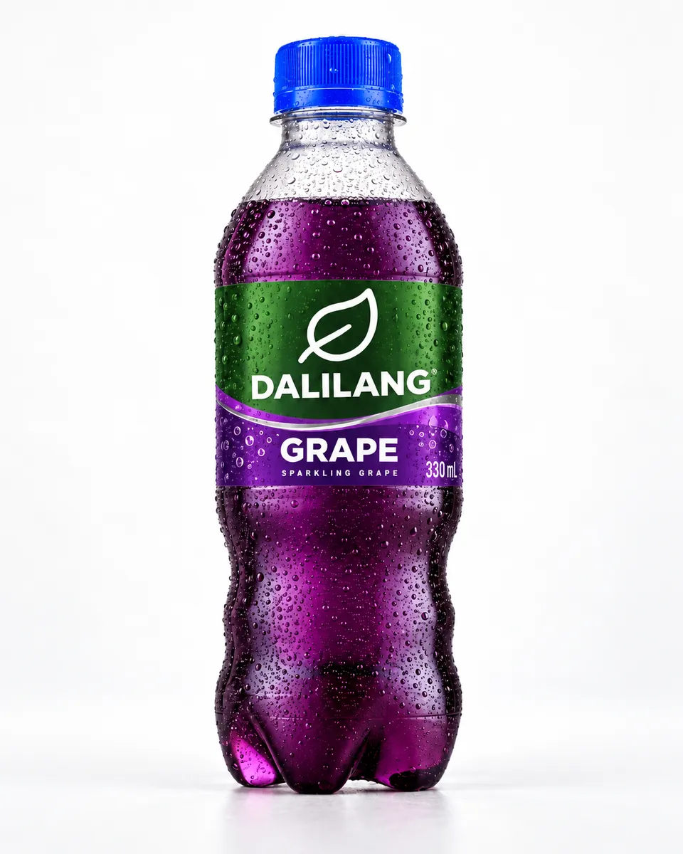 Dali grape soft drink bottle