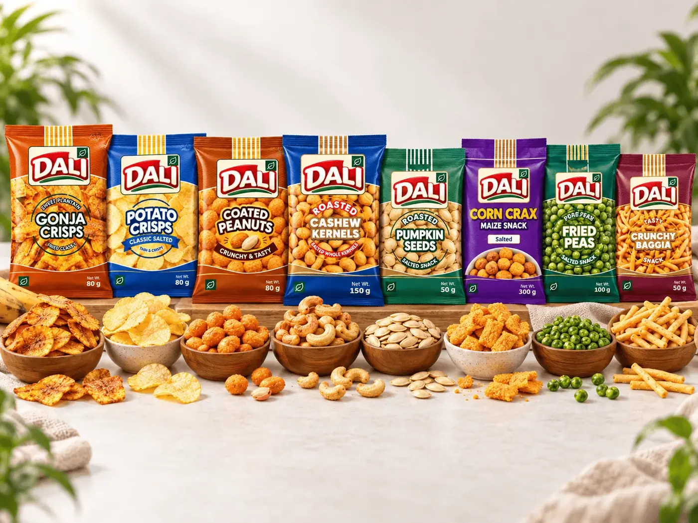 Dali potato crisps
