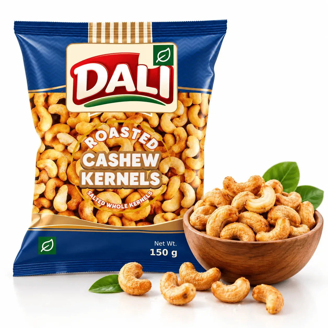 Bowl of Dalilang roasted cashew nuts