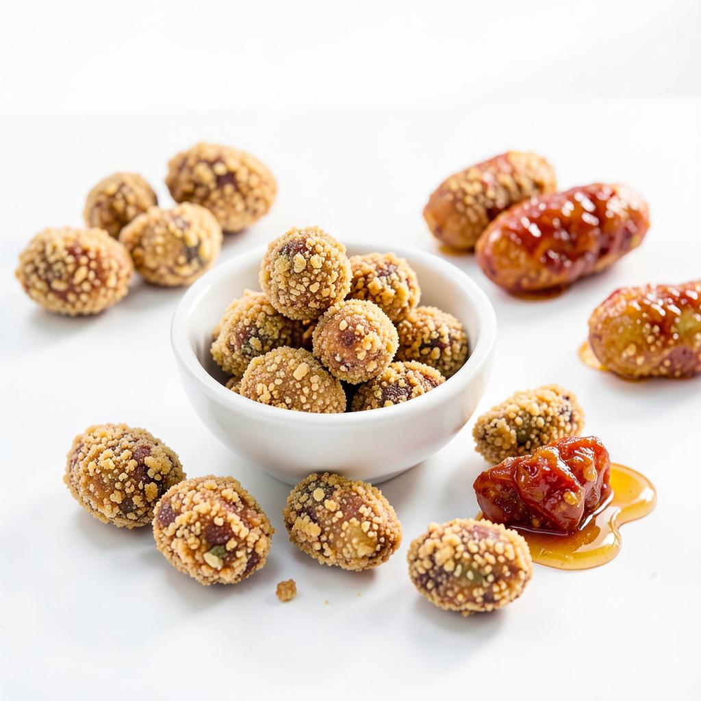 Bowl of Dalilang coated peanuts